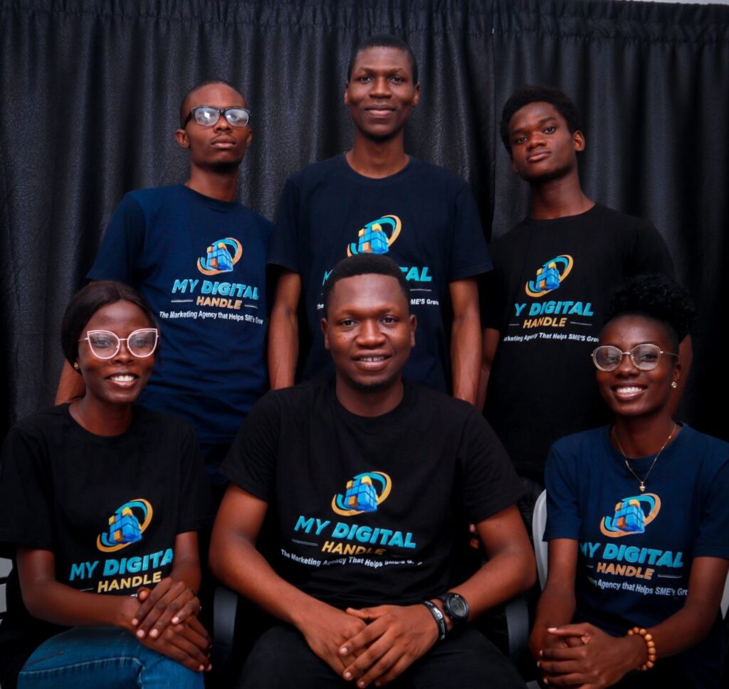 A group of digital marketing experts